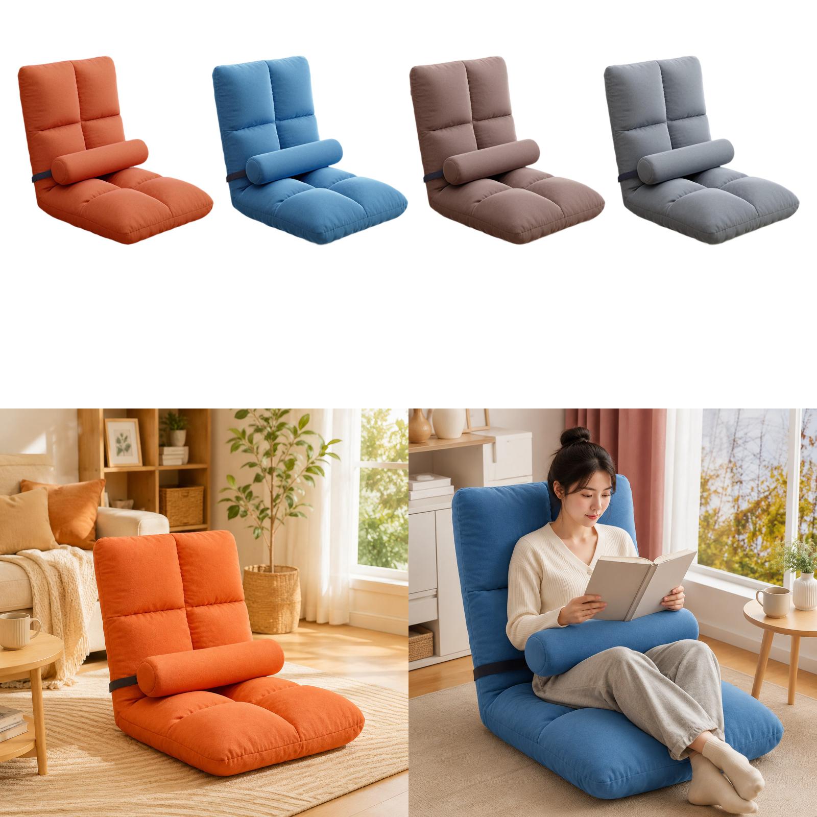 Kids Outdoor Lounge Furniture - Canapé-lit de jeu pliable, fauteuil inclinable