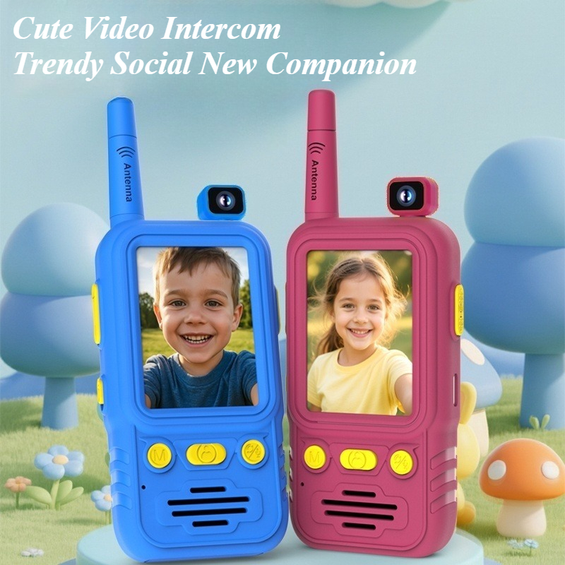 Kids Outdoor Voices - Talkie-walkie vidéo pour enfants, lot de
