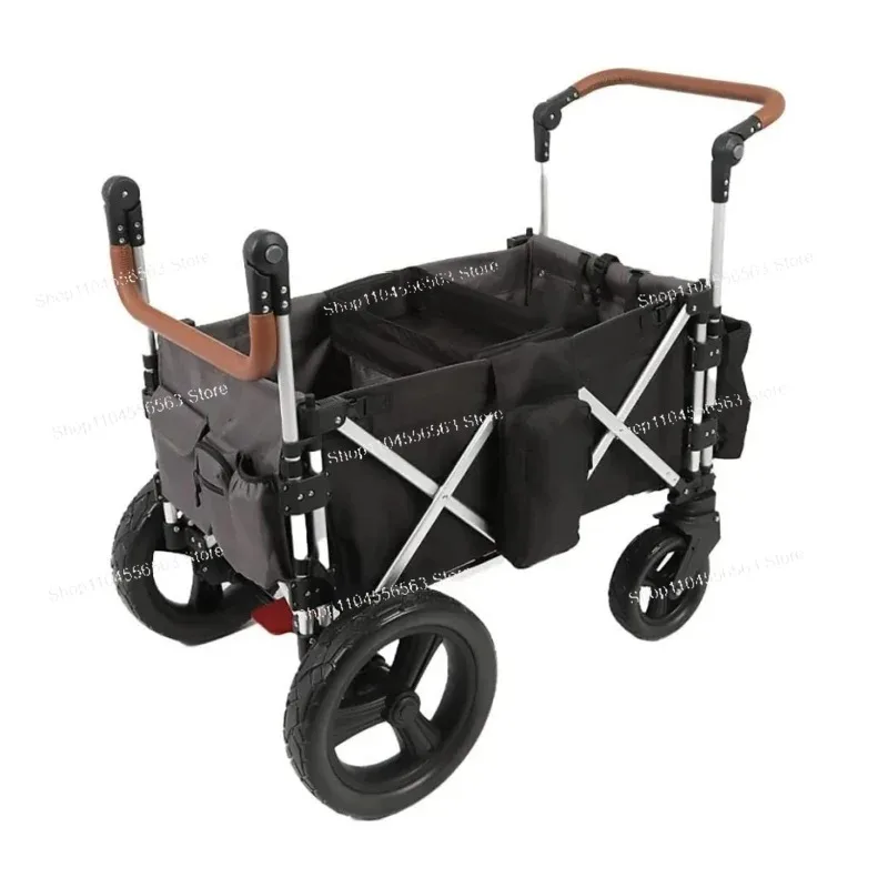 Kids.Outdoor Utensils - Wagon pliant 2 places avec auvent