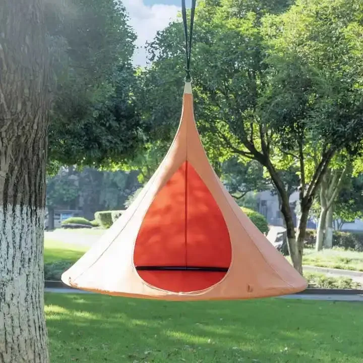Kids Outdoor Nest Swing - Siège suspendu intérieur et extérieur, nid