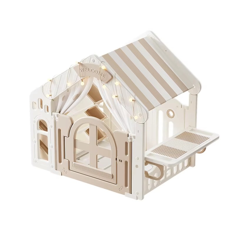 Kids Outdoor Cubby House - Tente de jeu moderne en plastique