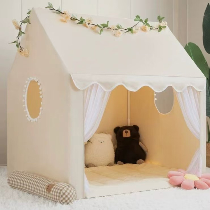 Kids Outdoor Cubby House - Tente de jeu pour enfants, maison