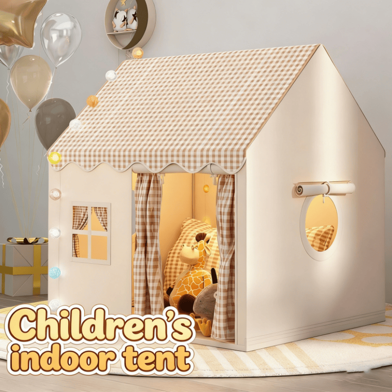 Kids Outdoor Cubby House - Tente de jeu pliable pour enfants,