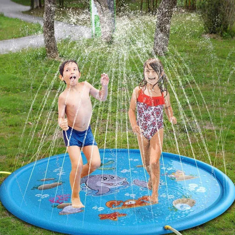 Sprinkler Splash Pad - Piscines à éclaboussures d'eau pour enfants,