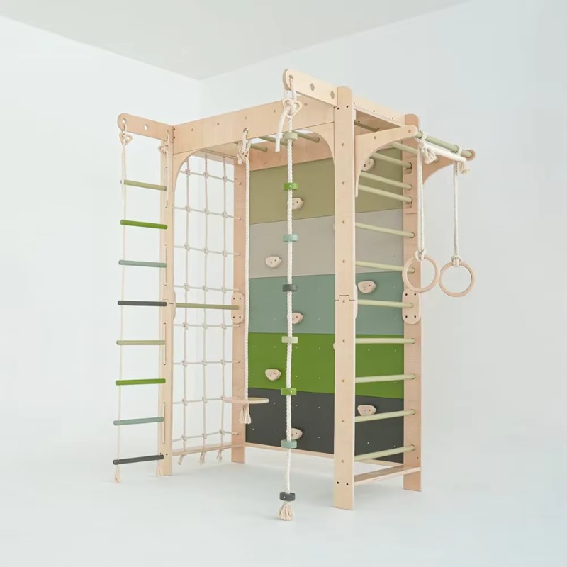 Kids Outdoor Equipment - Mur d'escalade pour enfants intérieur/extérieur, équipement