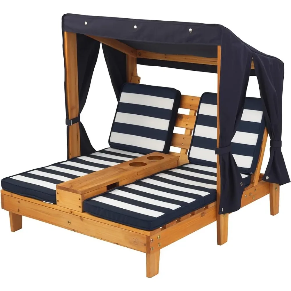 Kids Outdoor Lounge Furniture - # Double extérieur en bois chaud