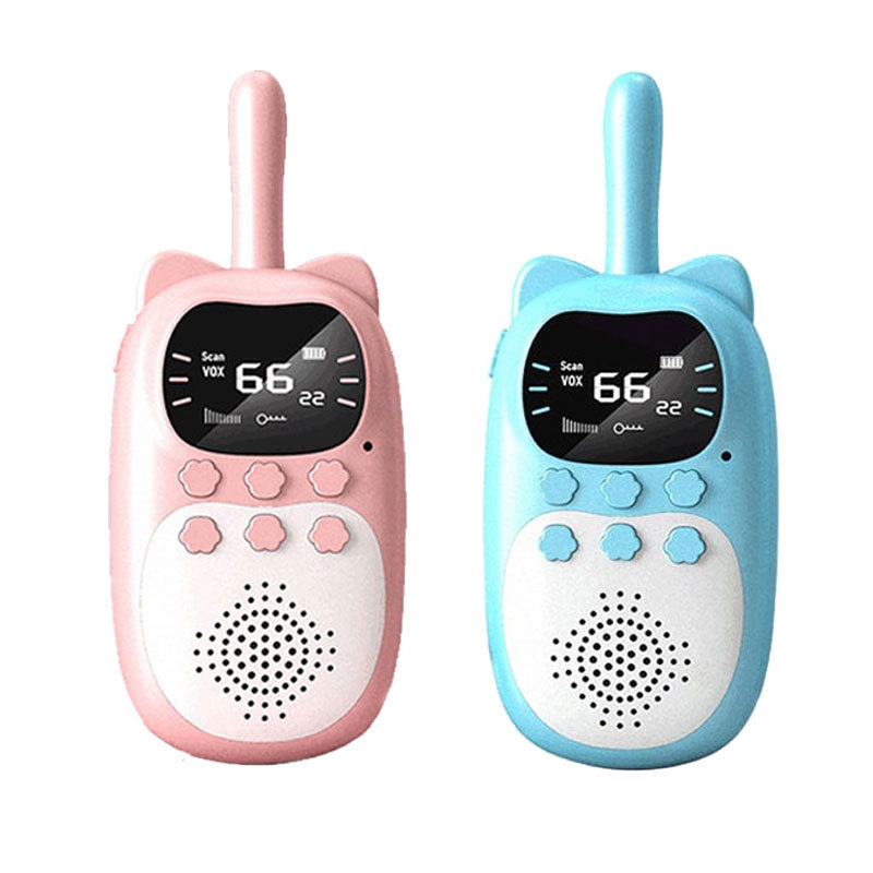 Kids Outdoor Voices - Jouet talkie-walkie pour enfants, longue portée,
