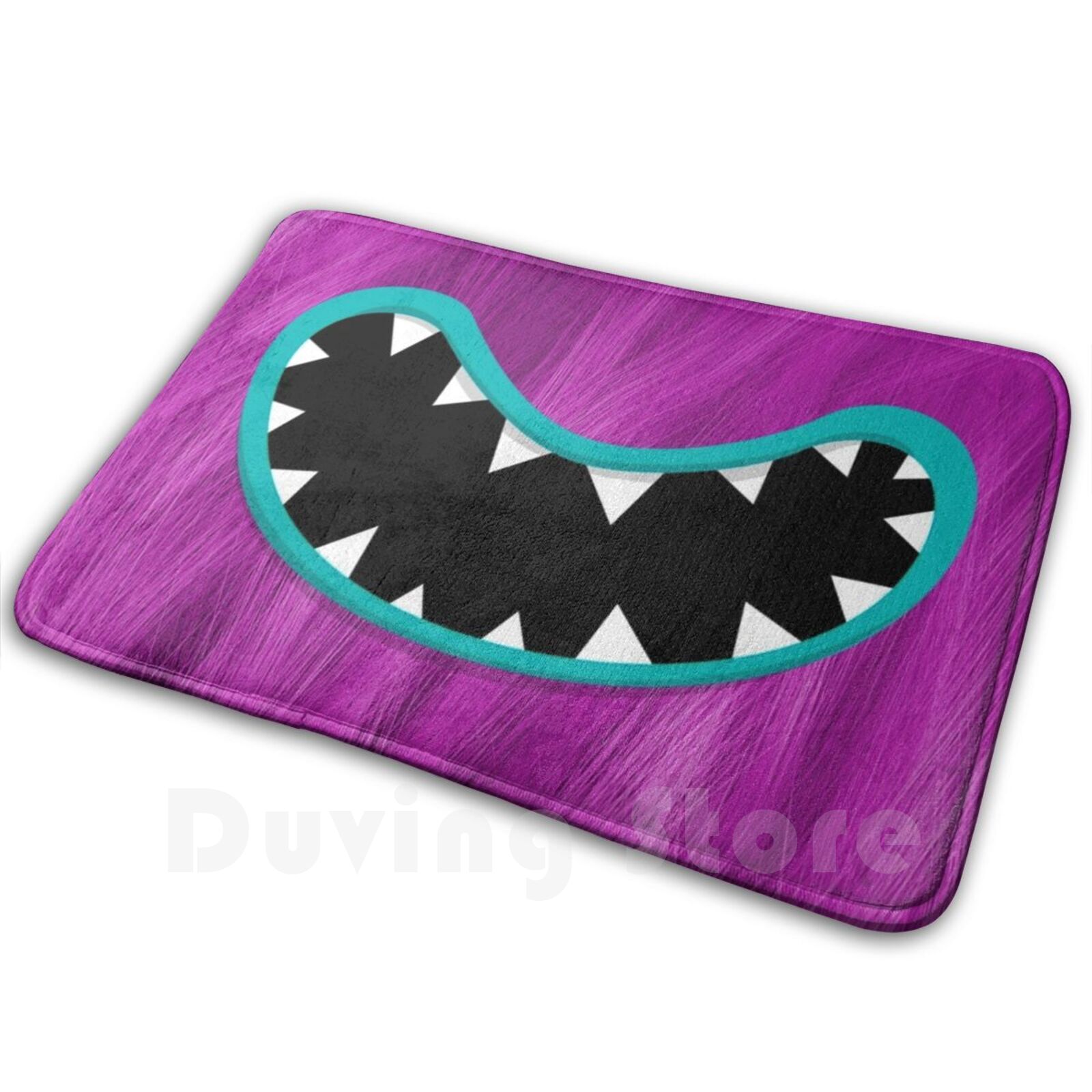 Kids Outdoor Floor Cushions - Monstre bouche tapis tapis coussin doux