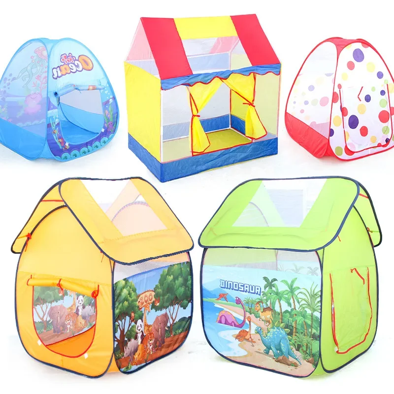 Kids Outdoor Wendy House - Tentes de jeu portables pour enfants,