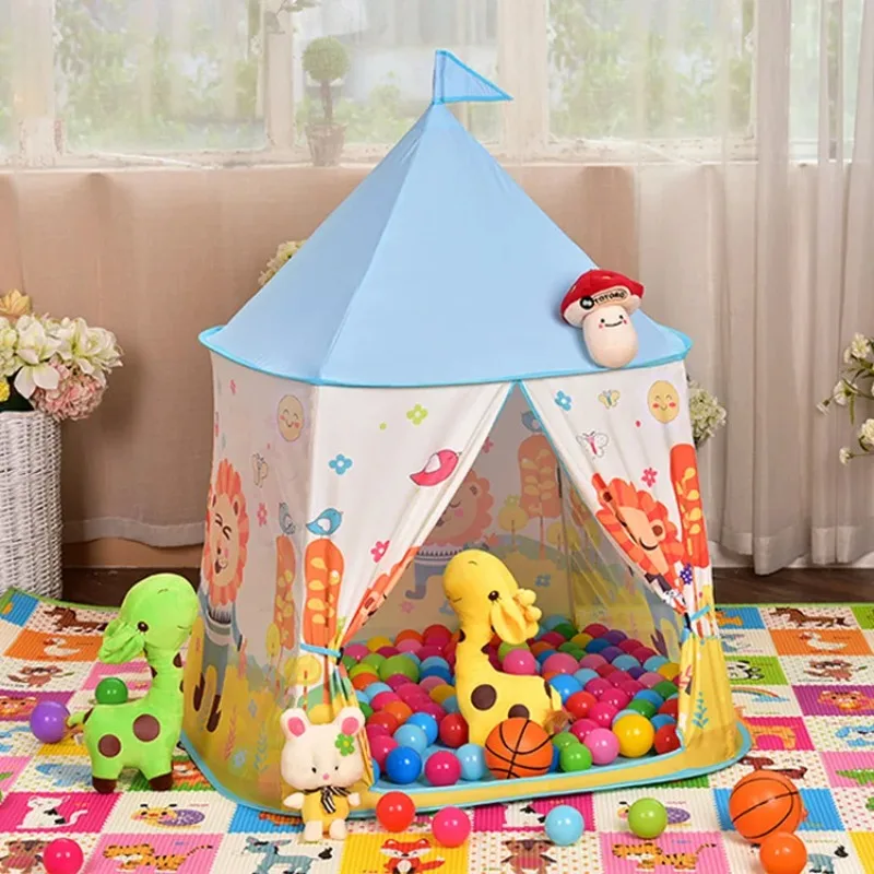 Kids Outdoor Cubby House - Tente de jeu Portable pour enfants,