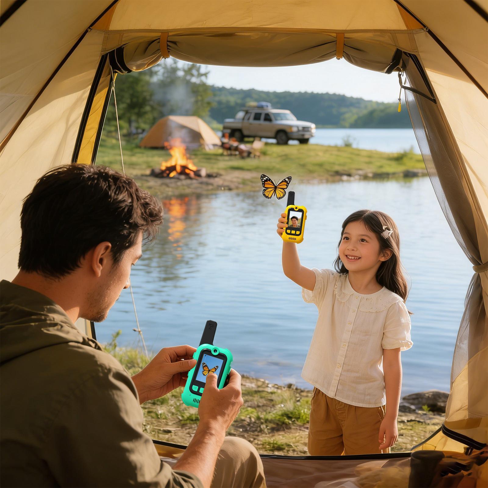 Kids Outdoor Voices - Talkie-walkie pour enfants, changeur de voix,
