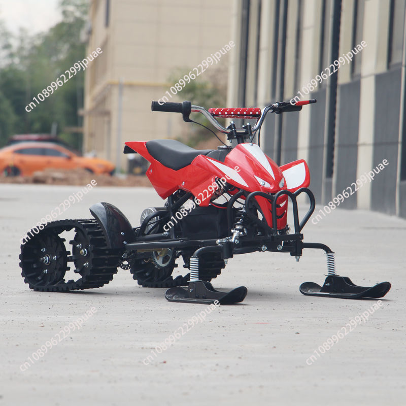 Kids Outdoor Electric Quad - Motoneige électrique pour enfants avec pistes,