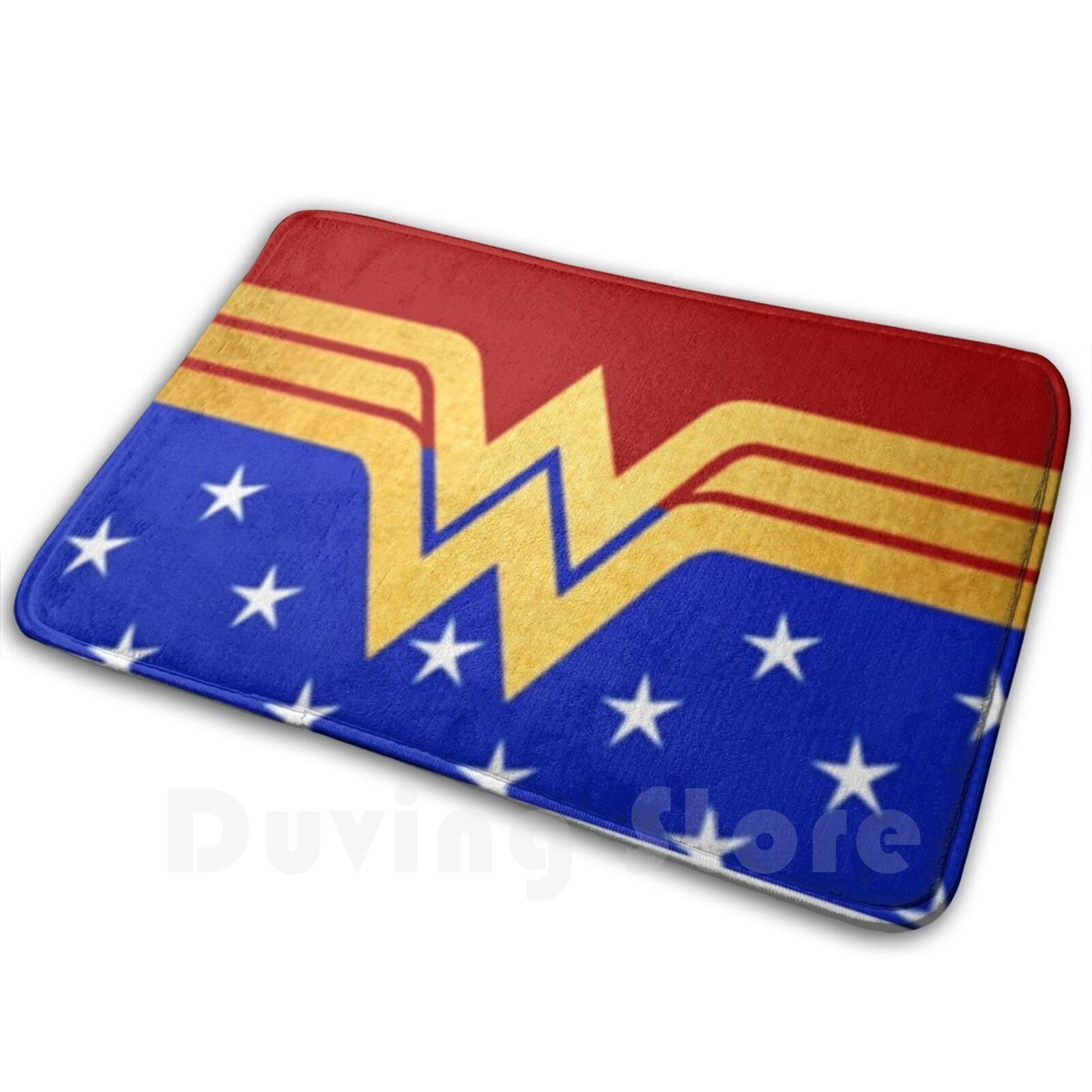 Kids Outdoor Floor Cushions - Tapis de bande dessinée Golden Retro