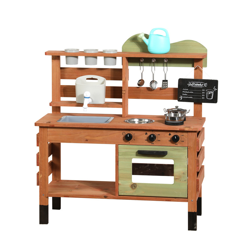 Kids.Outdoor Utensils - Maisonnette en bois pour enfants avec