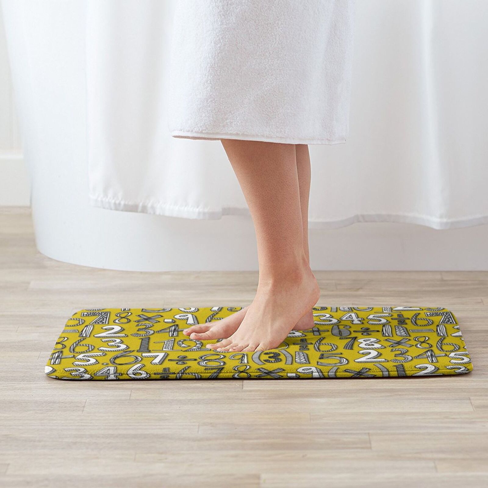 Math Doodle – tapis jaune, cou - Kids Outdoor Floor Cushions avis et prix
