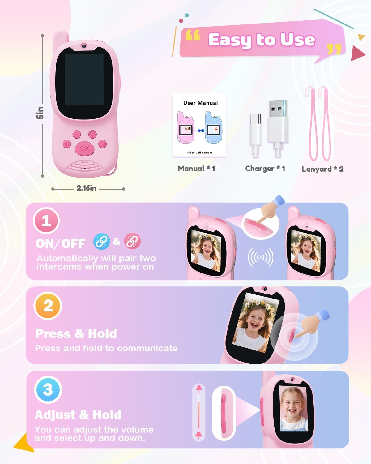 Pack de 2 talkies-walkies vidé - Kids Outdoor Voices avis et prix