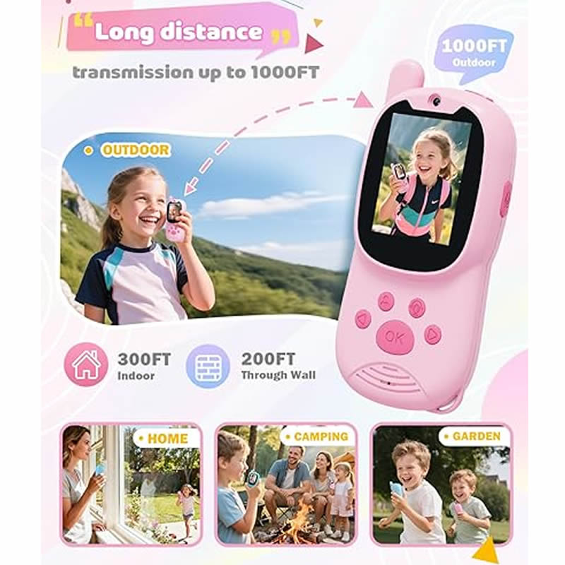 Pack de 2 talkies-walkies vidé - Kids Outdoor Voices avis et prix