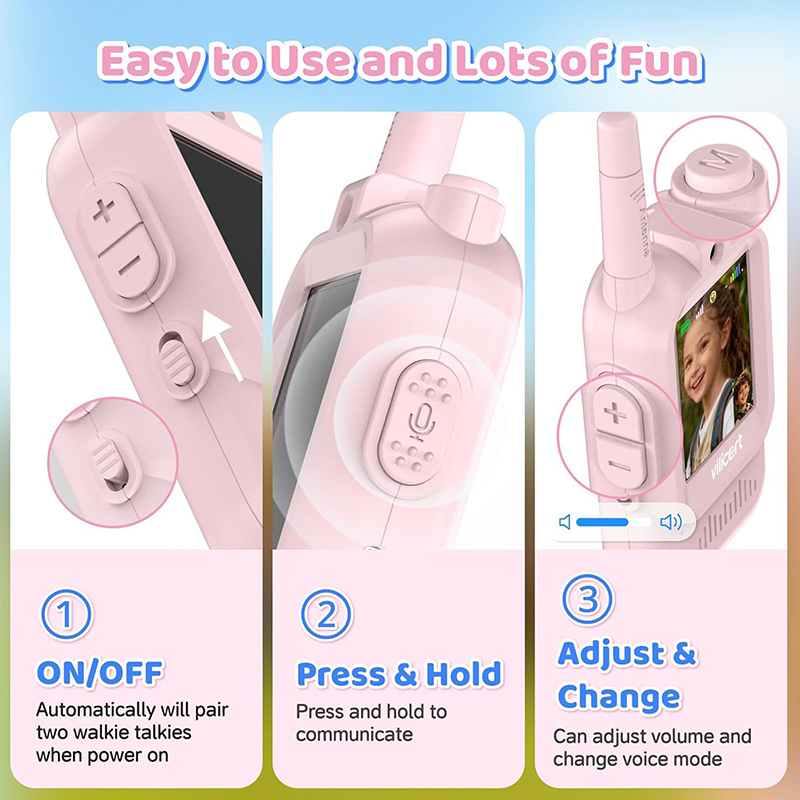 Talkie-walkie vidéo pour enfan - Kids Outdoor Voices avis et prix