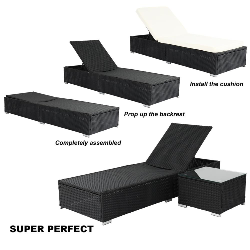 Chaise longue de jardin réglab - Kids Outdoor Lounge Furniture avis et prix