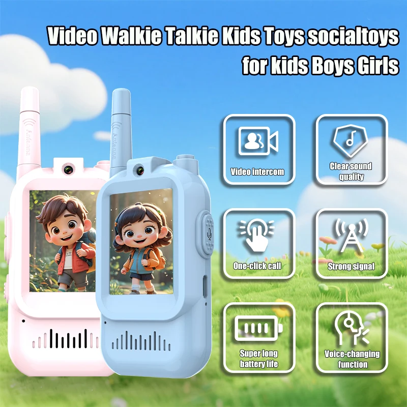 Talkie-walkie vidéo pour enfan - Kids Outdoor Voices avis et prix