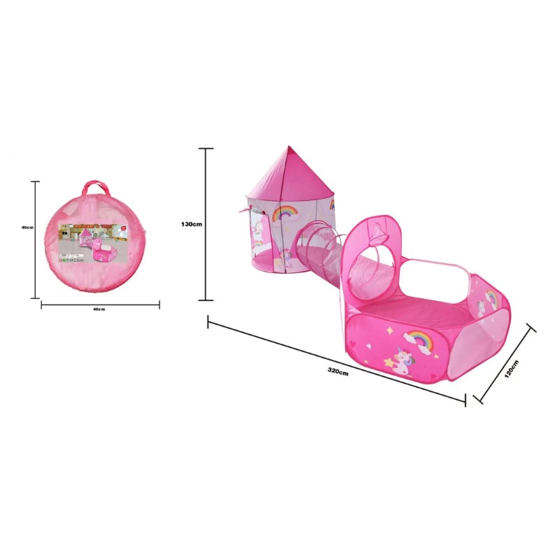 3 en 1 enfants tente maison Po - Kids Outdoor Wendy House avis et prix