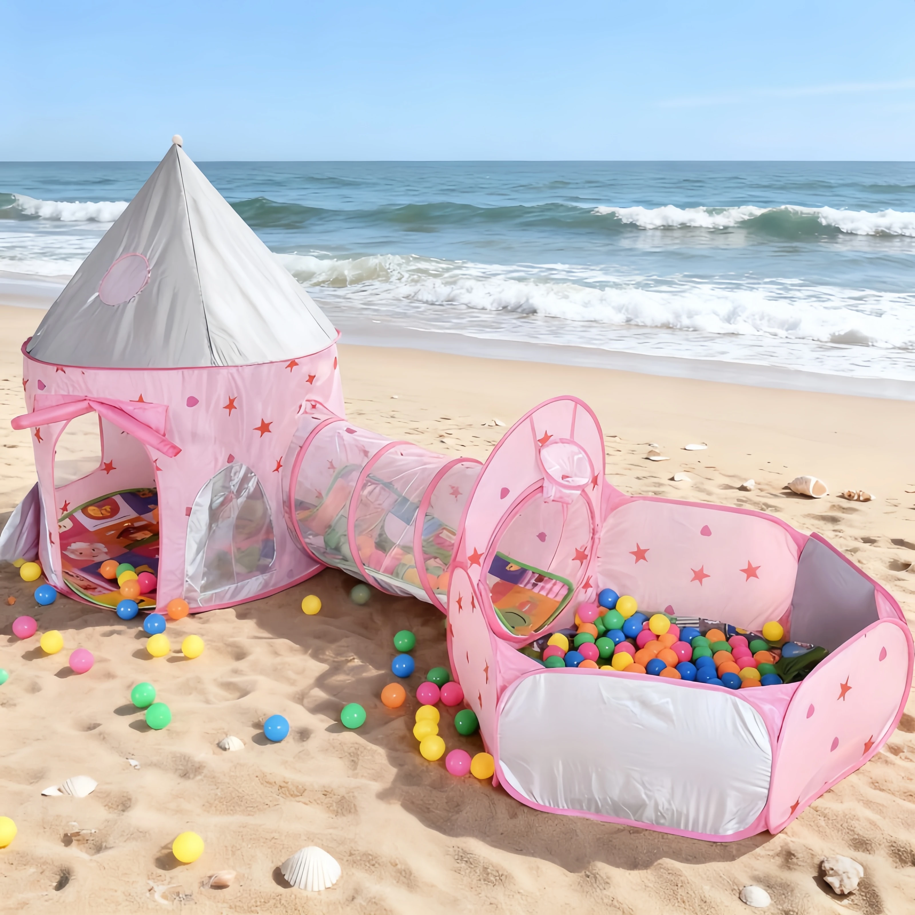 3 en 1 enfants tente maison Po - Kids Outdoor Wendy House avis et prix