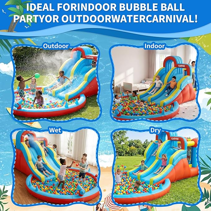Parc aquatique gonflable 8-en- - Kids Outdoor Climbing avis et prix