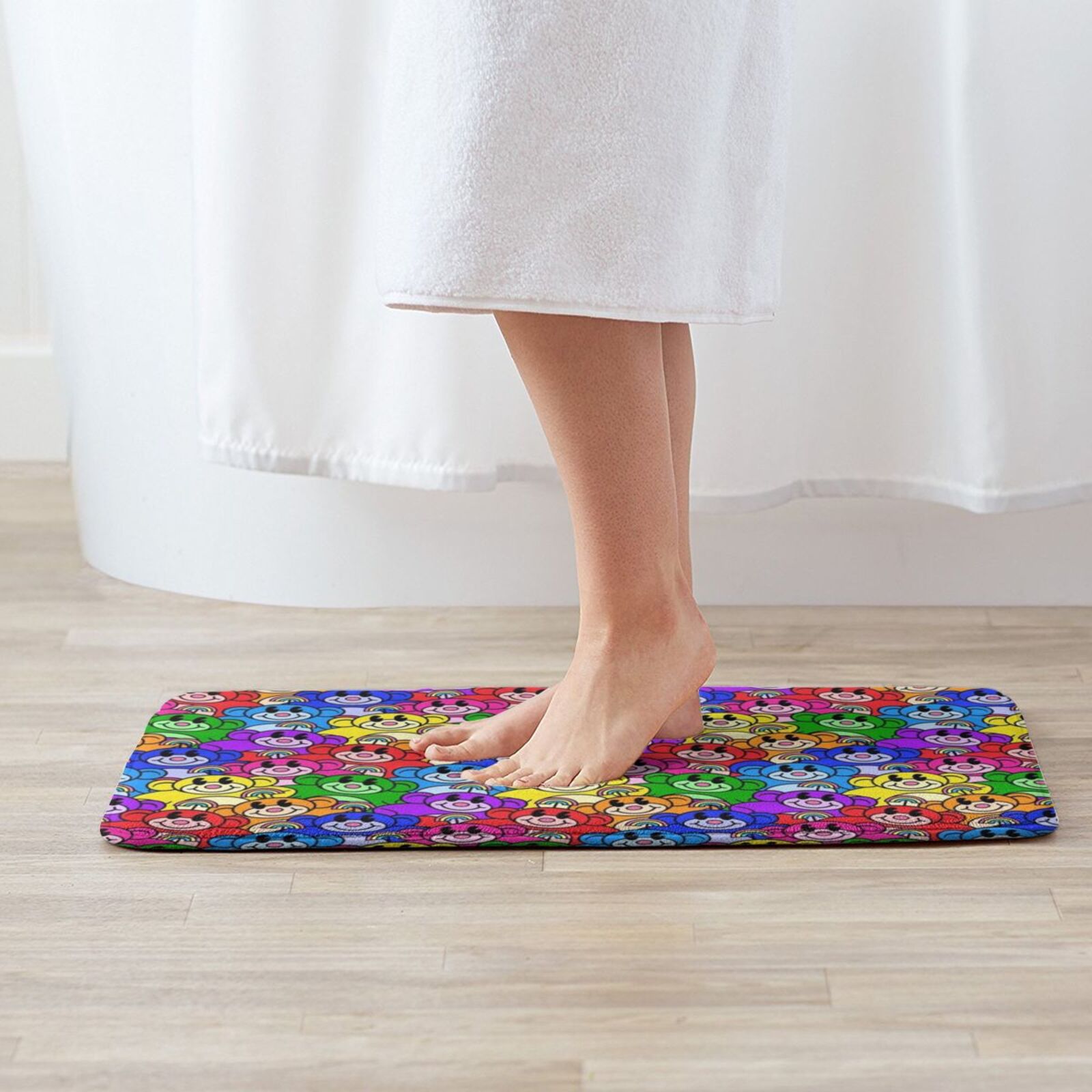 Tapis de singes arc-en-ciel, c - Kids Outdoor Floor Cushions avis et prix
