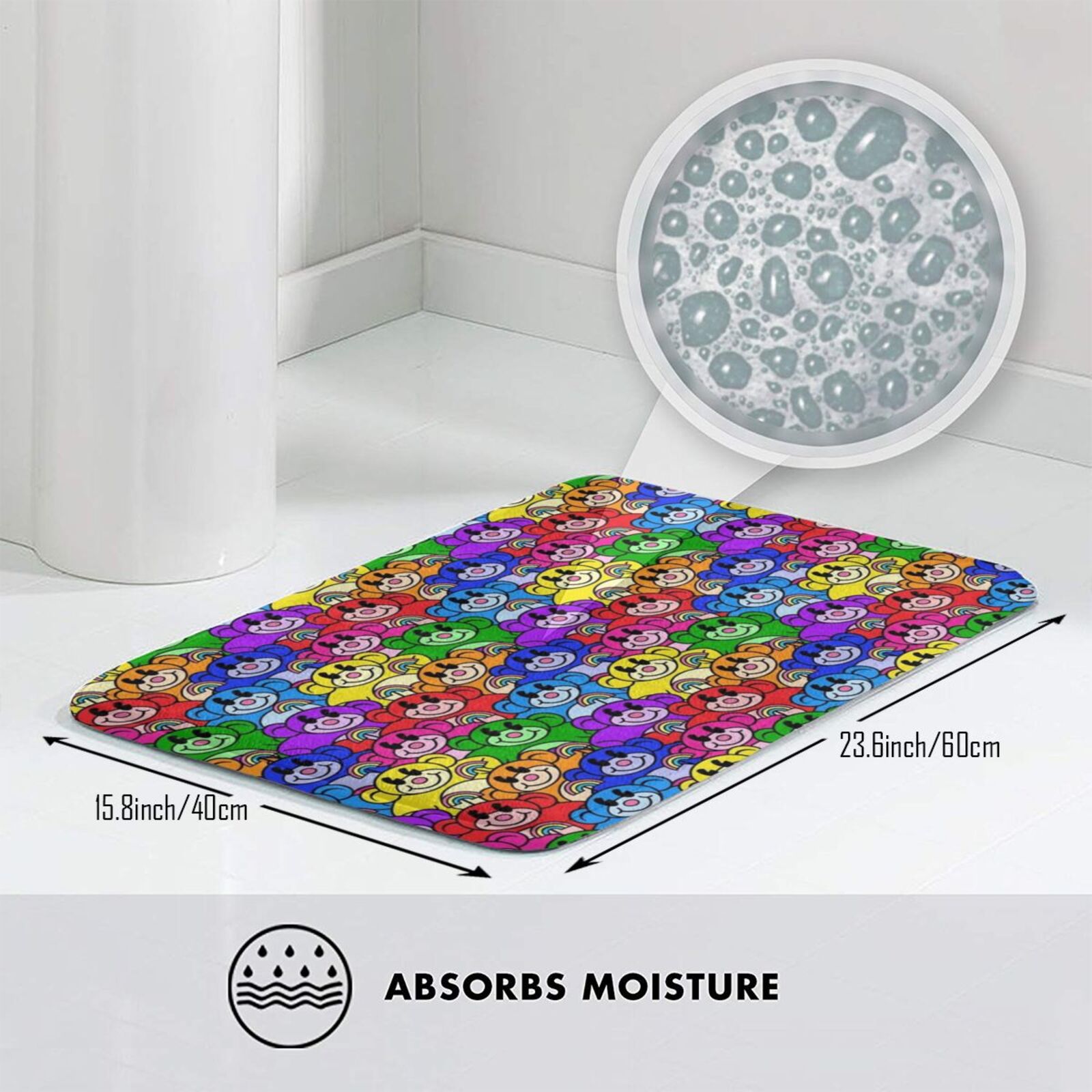 Tapis de singes arc-en-ciel, c - Kids Outdoor Floor Cushions avis et prix
