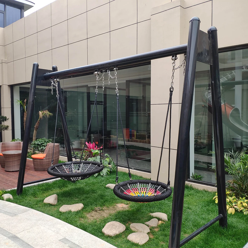 Balançoire d'extérieur double  - Kids Outdoor Nest Swing avis et prix