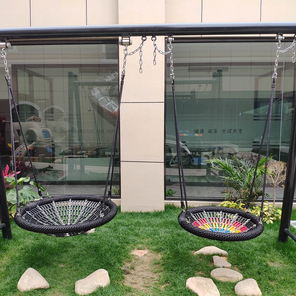 Balançoire d'extérieur double  - Kids Outdoor Nest Swing avis et prix