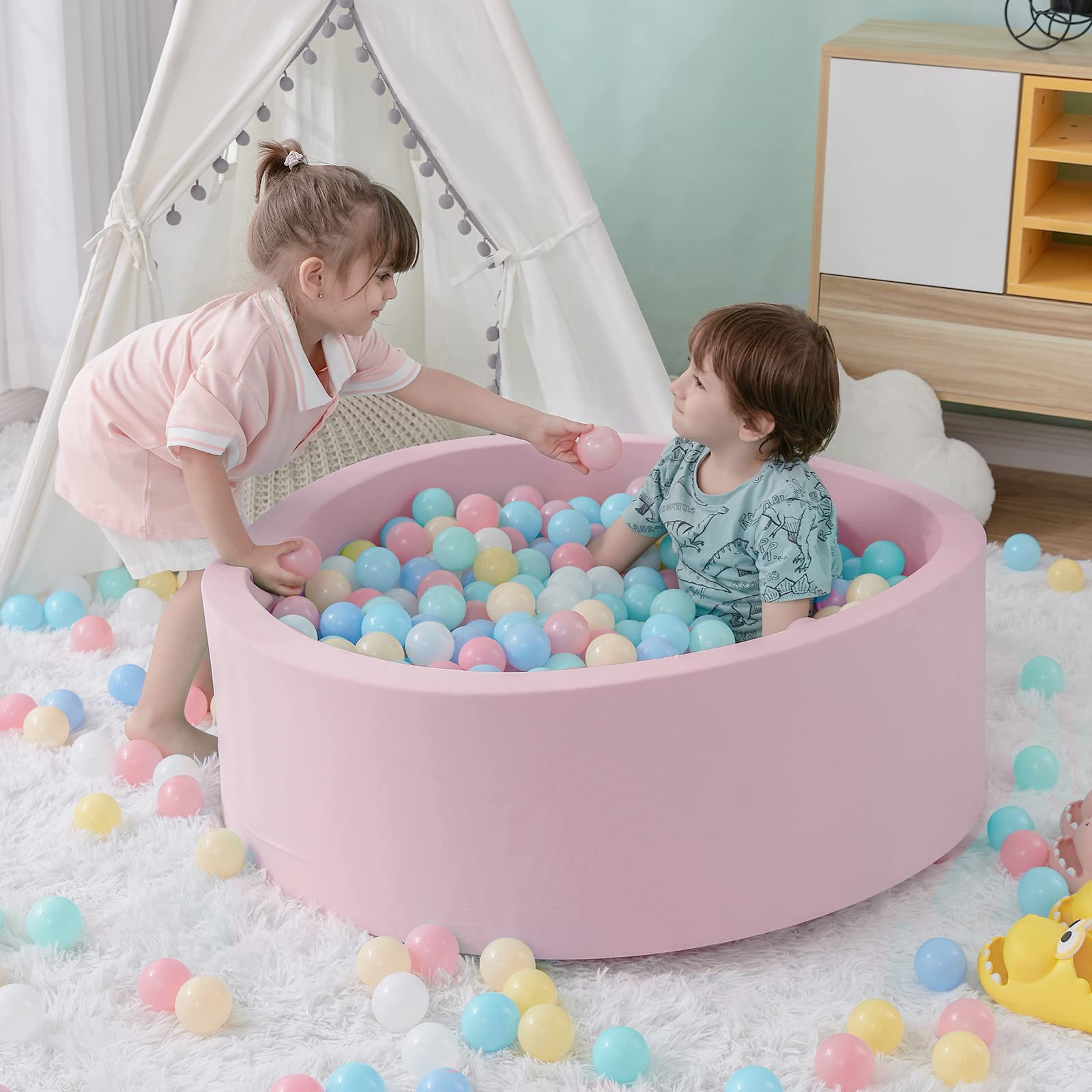 Poisson à balles en mousse pou - Kids Outdoor Wendy House avis et prix