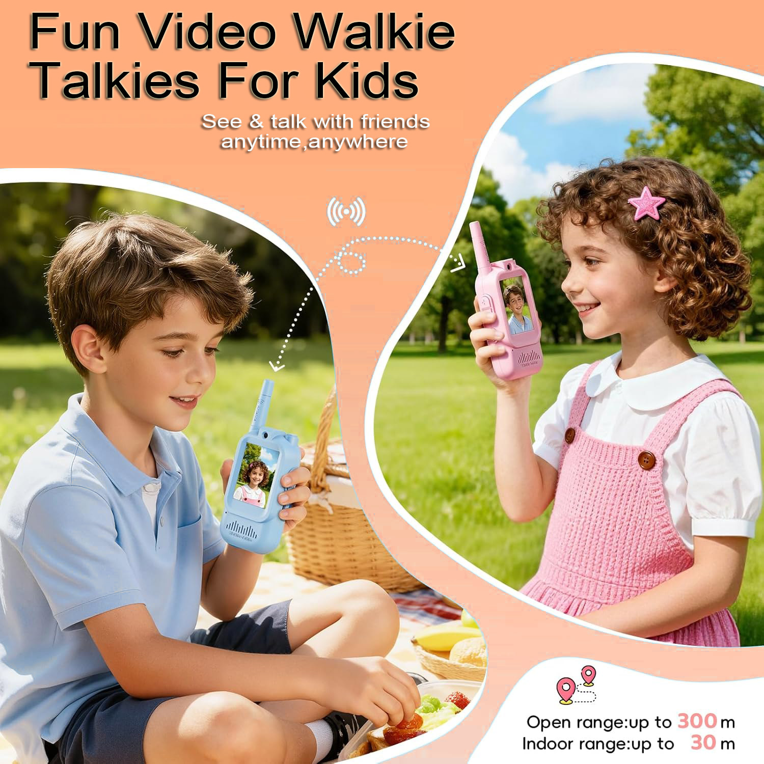 Pack de 2 talkies-walkies vidé - Kids Outdoor Voices avis et prix