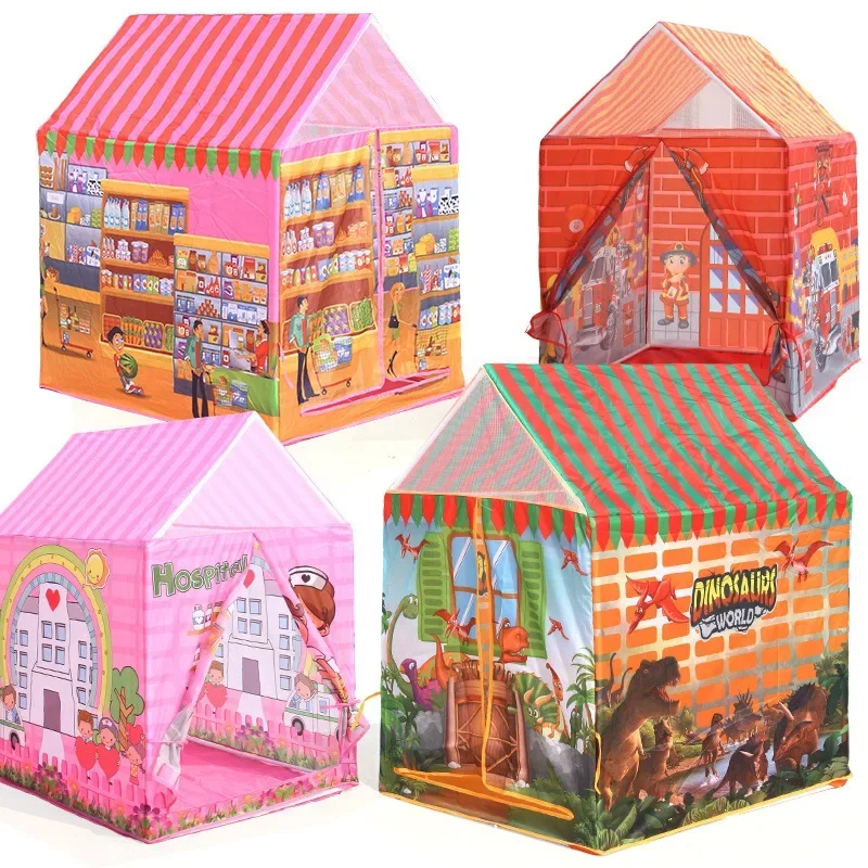 Tente d'intérieur portable pli - Kids Outdoor Cubby House avis et prix