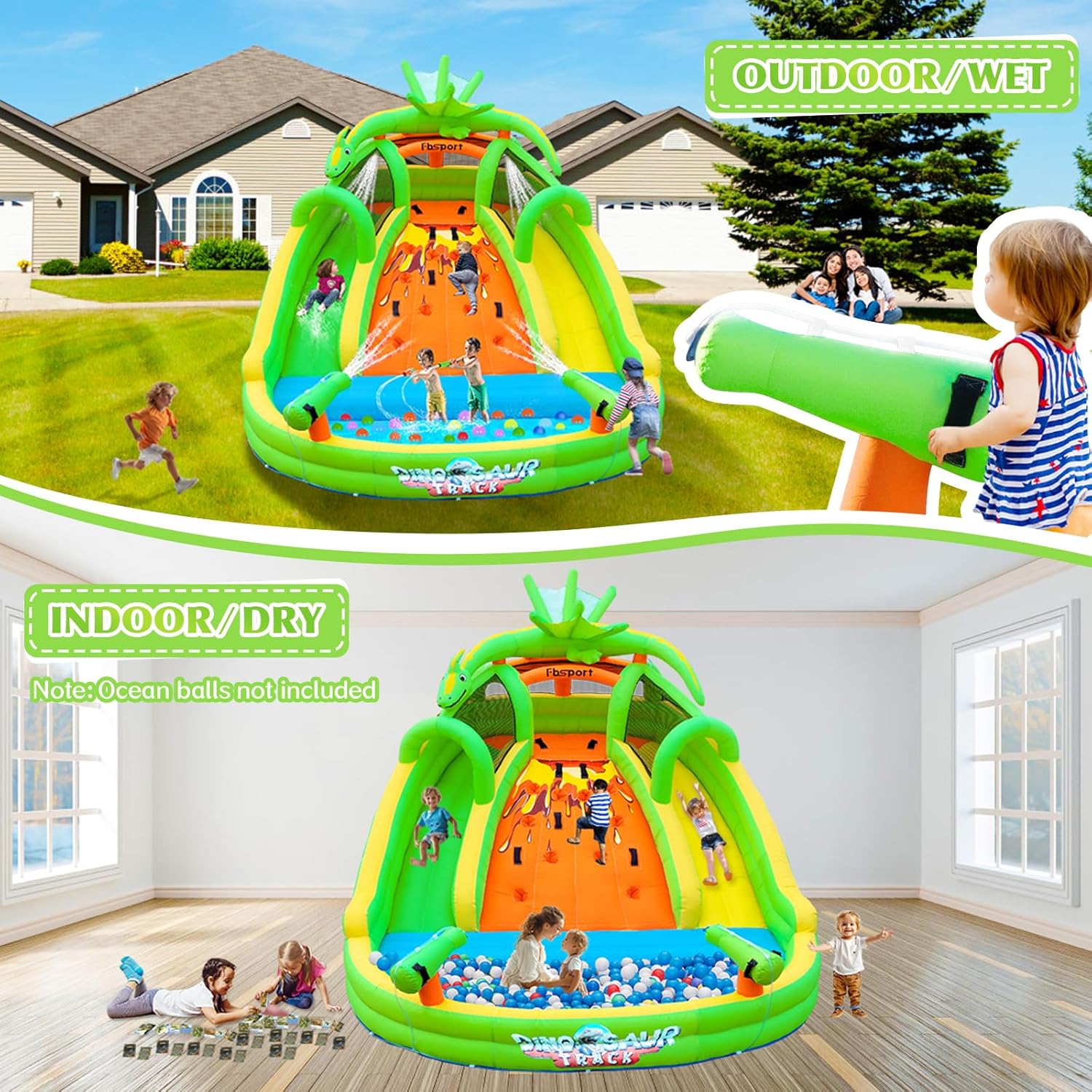 Château gonflable pour enfants - Kids Outdoor Climbing avis et prix