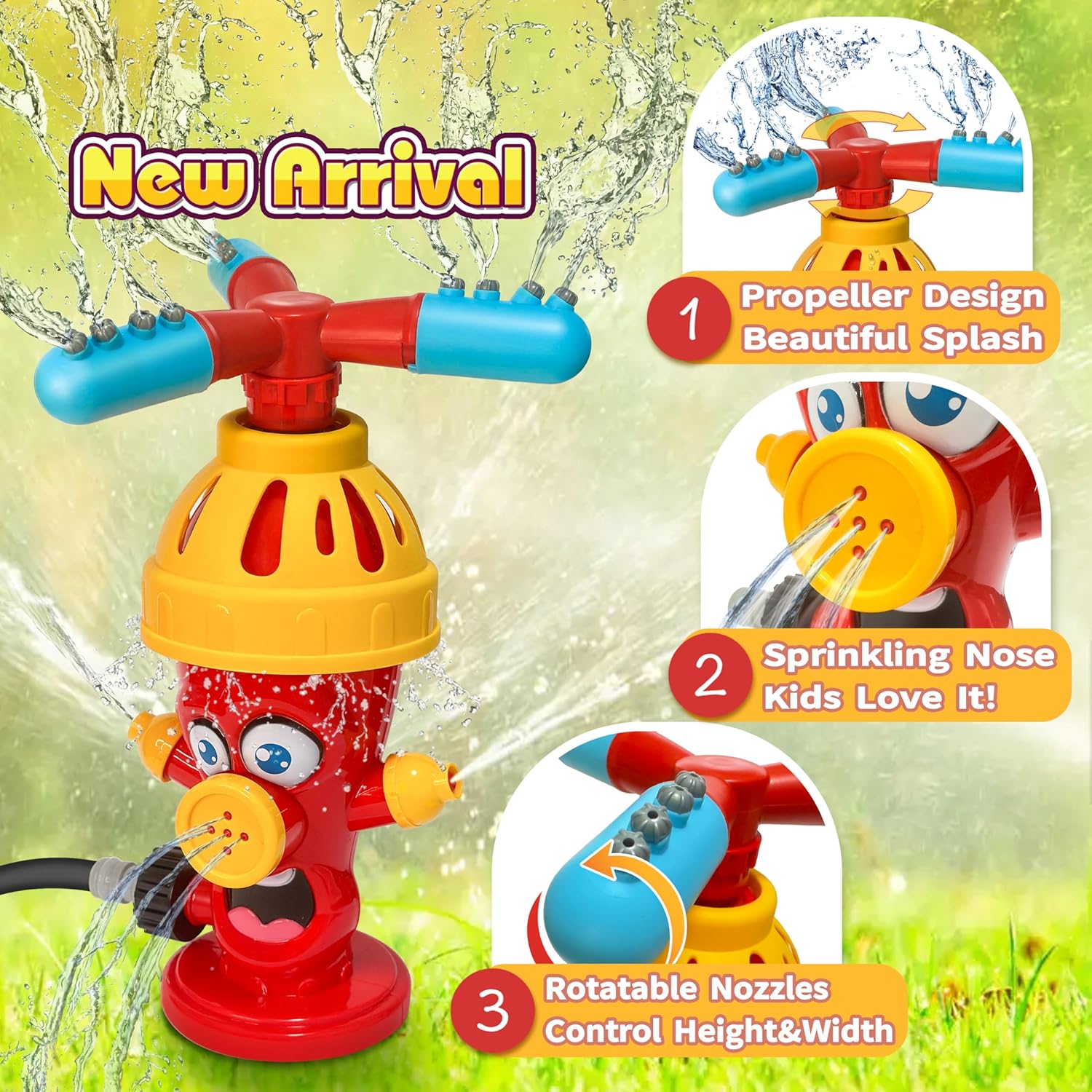Jouet d'arrosage d'eau pour ja - Sprinkler Splash Pad avis et prix