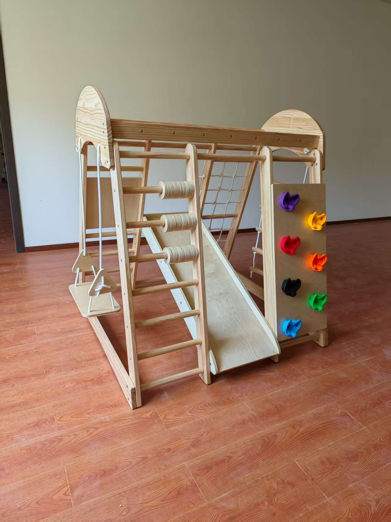 Structure d'escalade en bois p - Kids Outdoor Climbing avis et prix