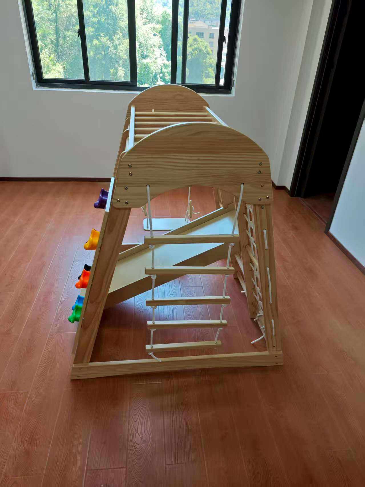 Structure d'escalade en bois p - Kids Outdoor Climbing avis et prix