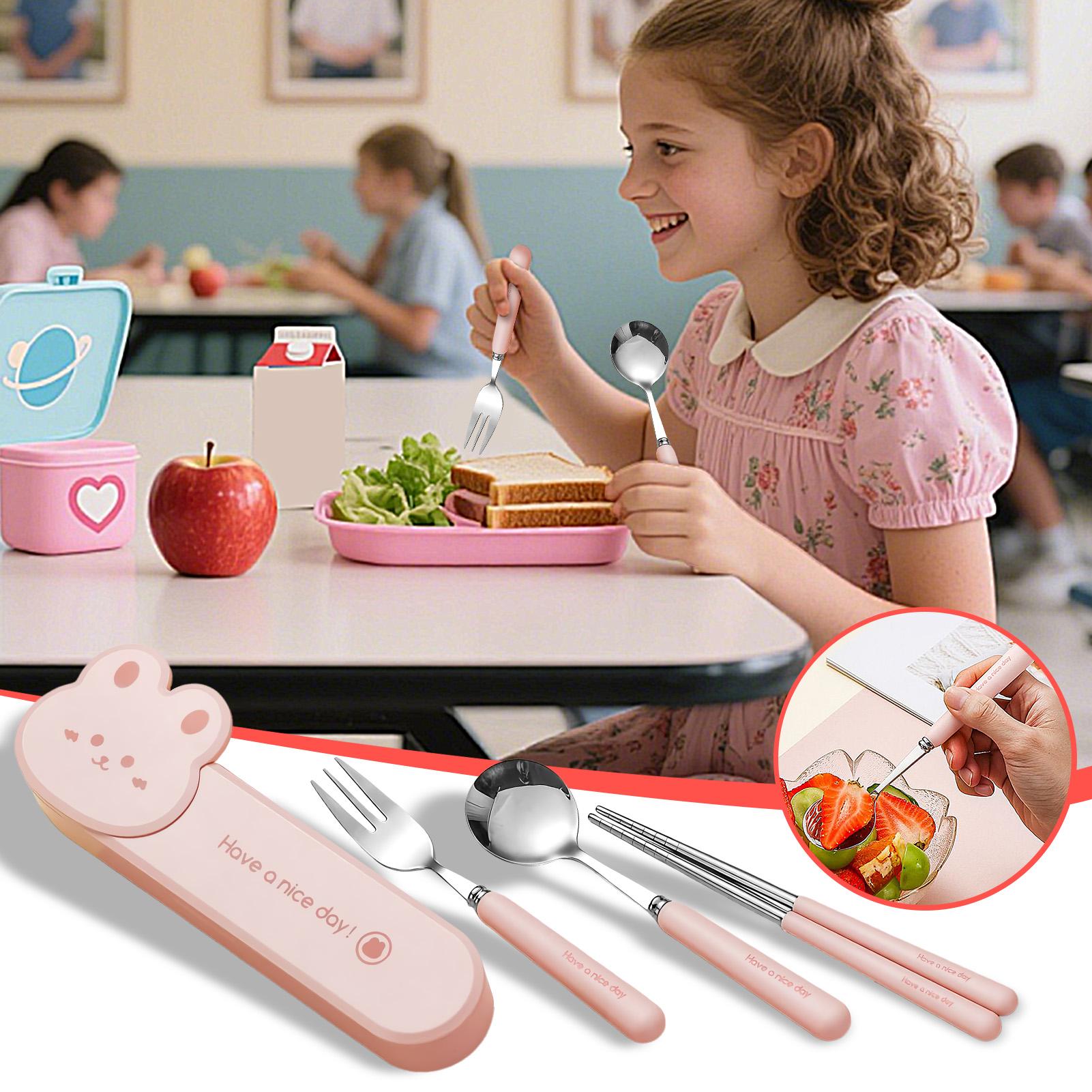 Ustensiles de voyage, ensemble - Kids.Outdoor Utensils avis et prix