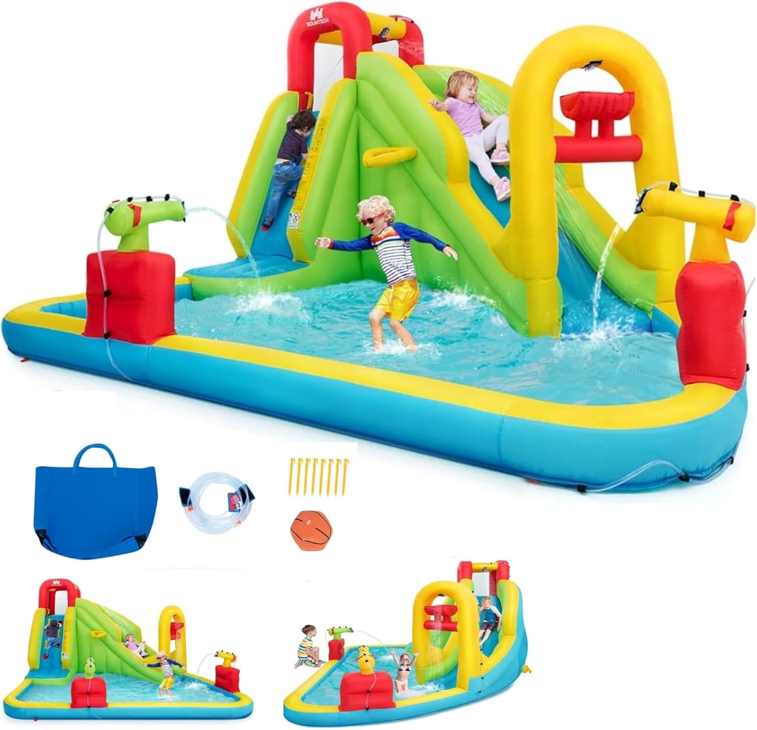 Parc aquatique gonflable géant - Kids Outdoor Climbing avis et prix