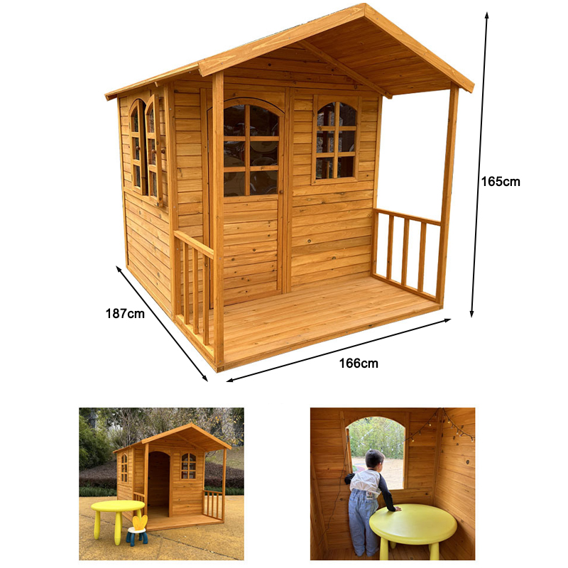 Maisonnette d'extérieur en boi - Kids Outdoor Cubby House avis et prix
