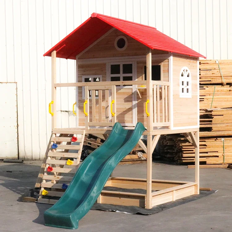 l Aire de jeux extérieure en b - Kids Outdoor Cubby House avis et prix