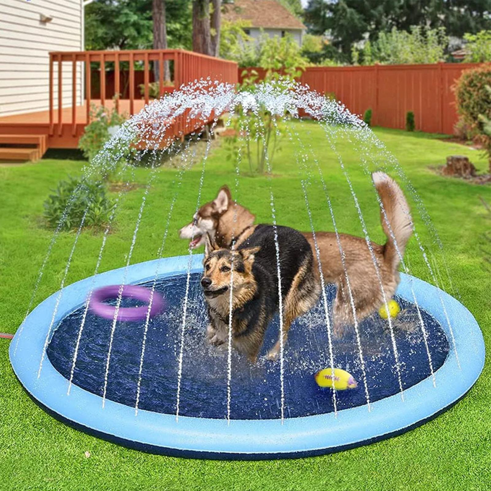 Tapis de jeu pour enfants avec - Sprinkler Splash Pad avis et prix