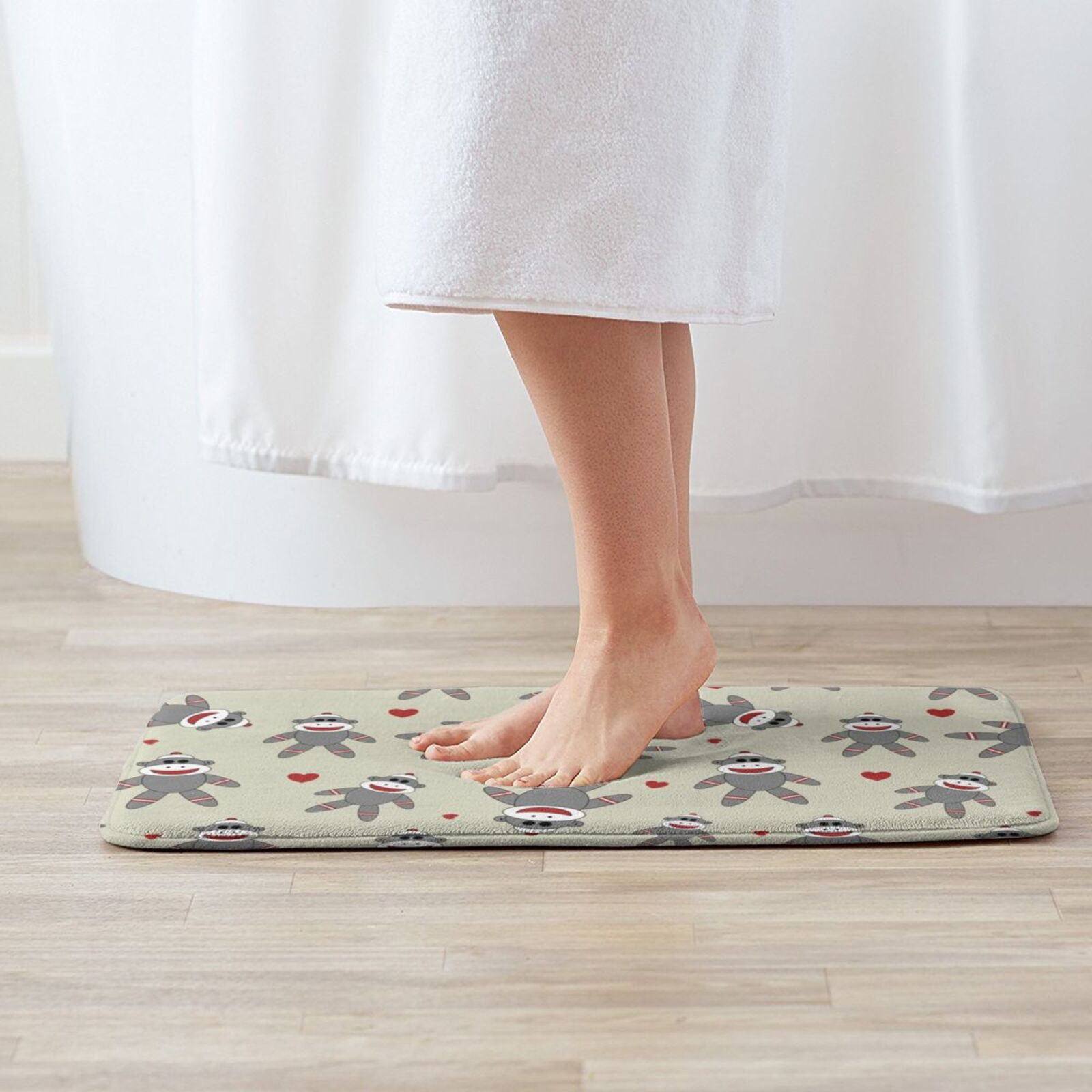 Mignon chaussette singe tapis  - Kids Outdoor Floor Cushions avis et prix