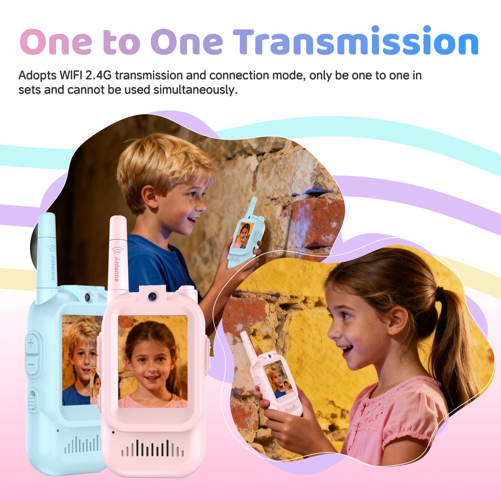 Talkie-walkie vidéo pour enfan - Kids Outdoor Voices avis et prix