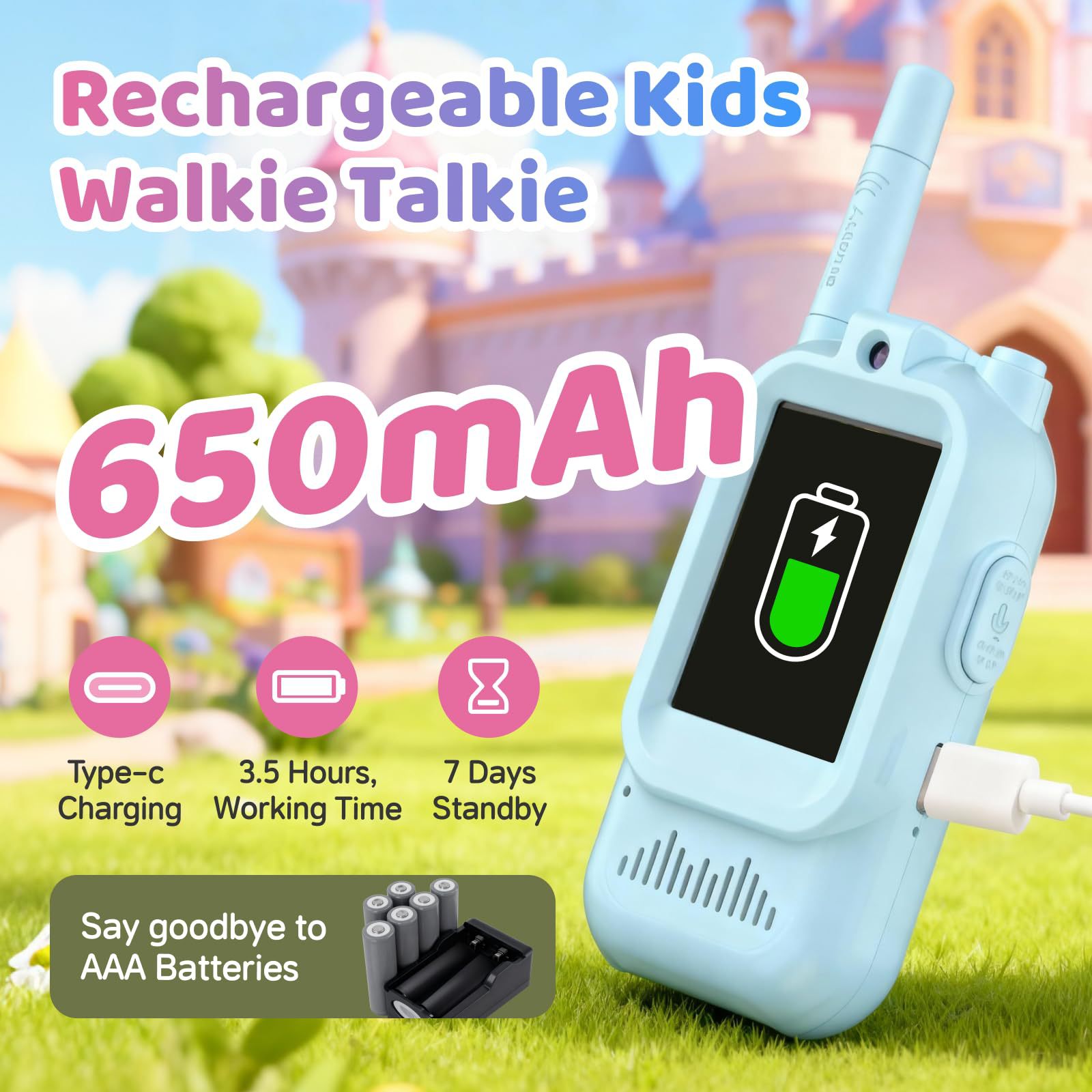 Talkie-walkie vidéo pour enfan - Kids Outdoor Voices avis et prix