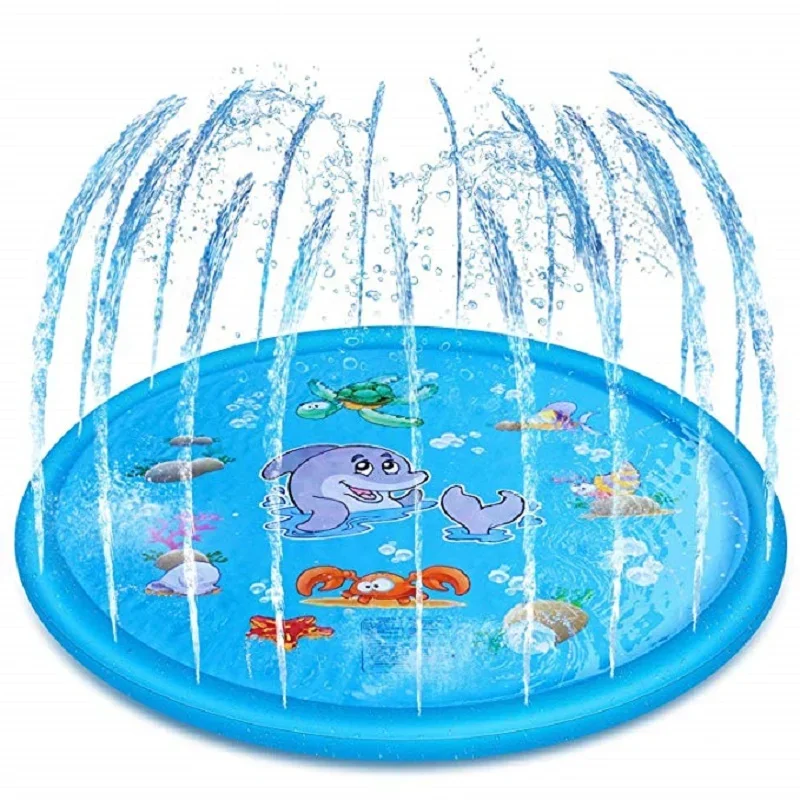 Tapis d'arrosage rond gonflabl - Sprinkler Splash Pad avis et prix