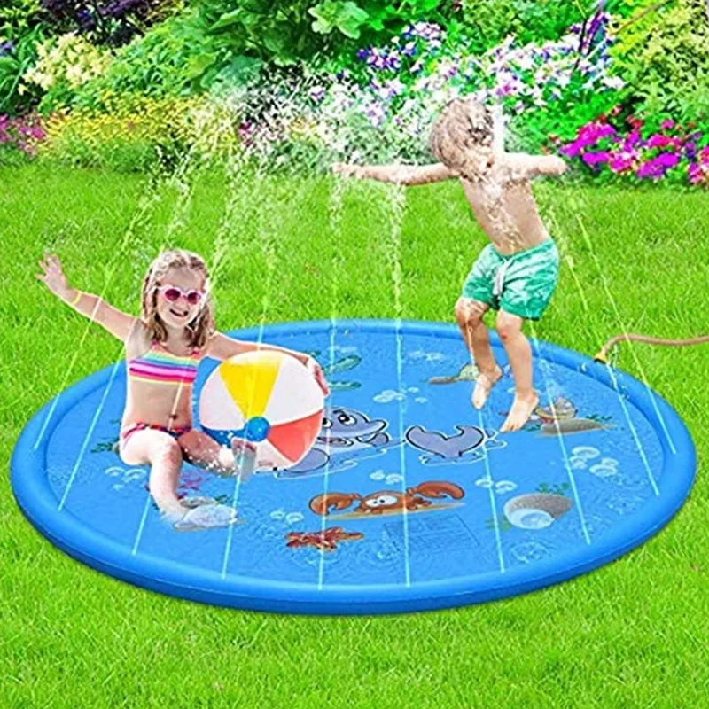 Tapis d'arrosage rond gonflabl - Sprinkler Splash Pad avis et prix