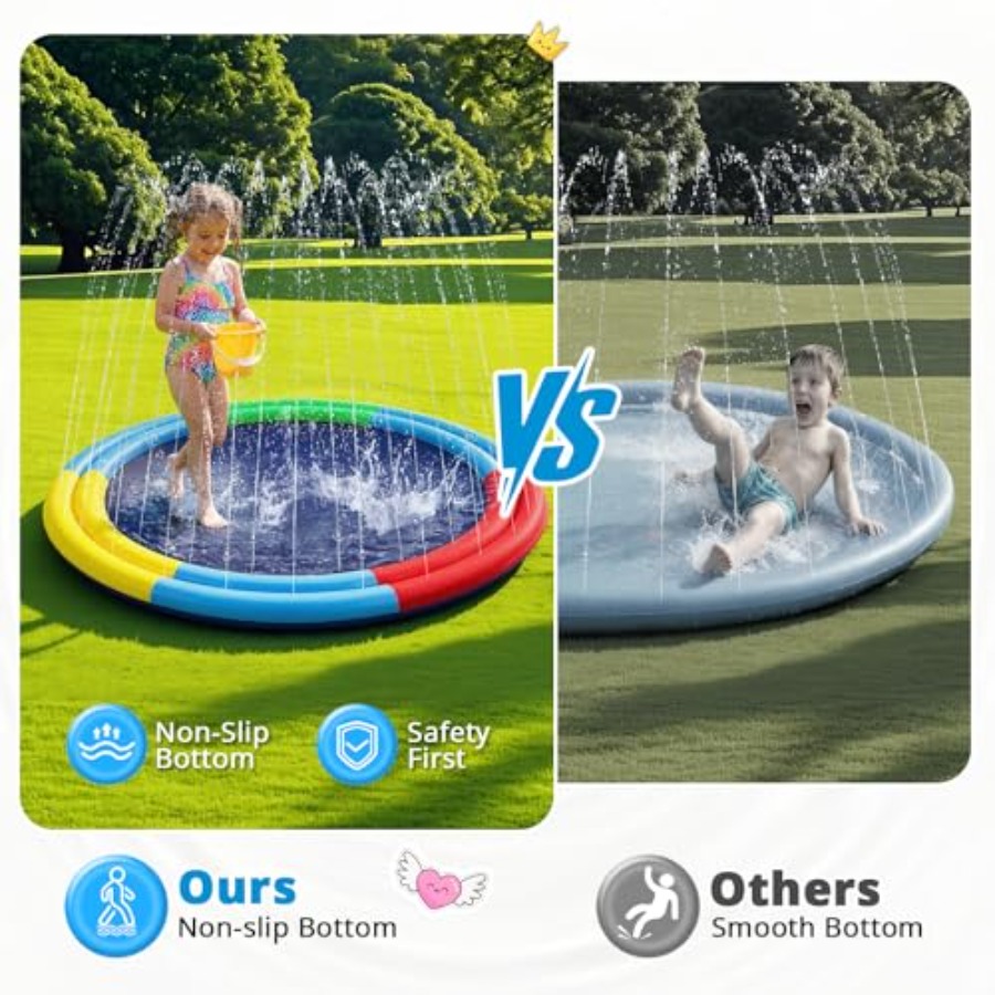 Tapis d'arrosage pour enfants  - Sprinkler Splash Pad avis et prix