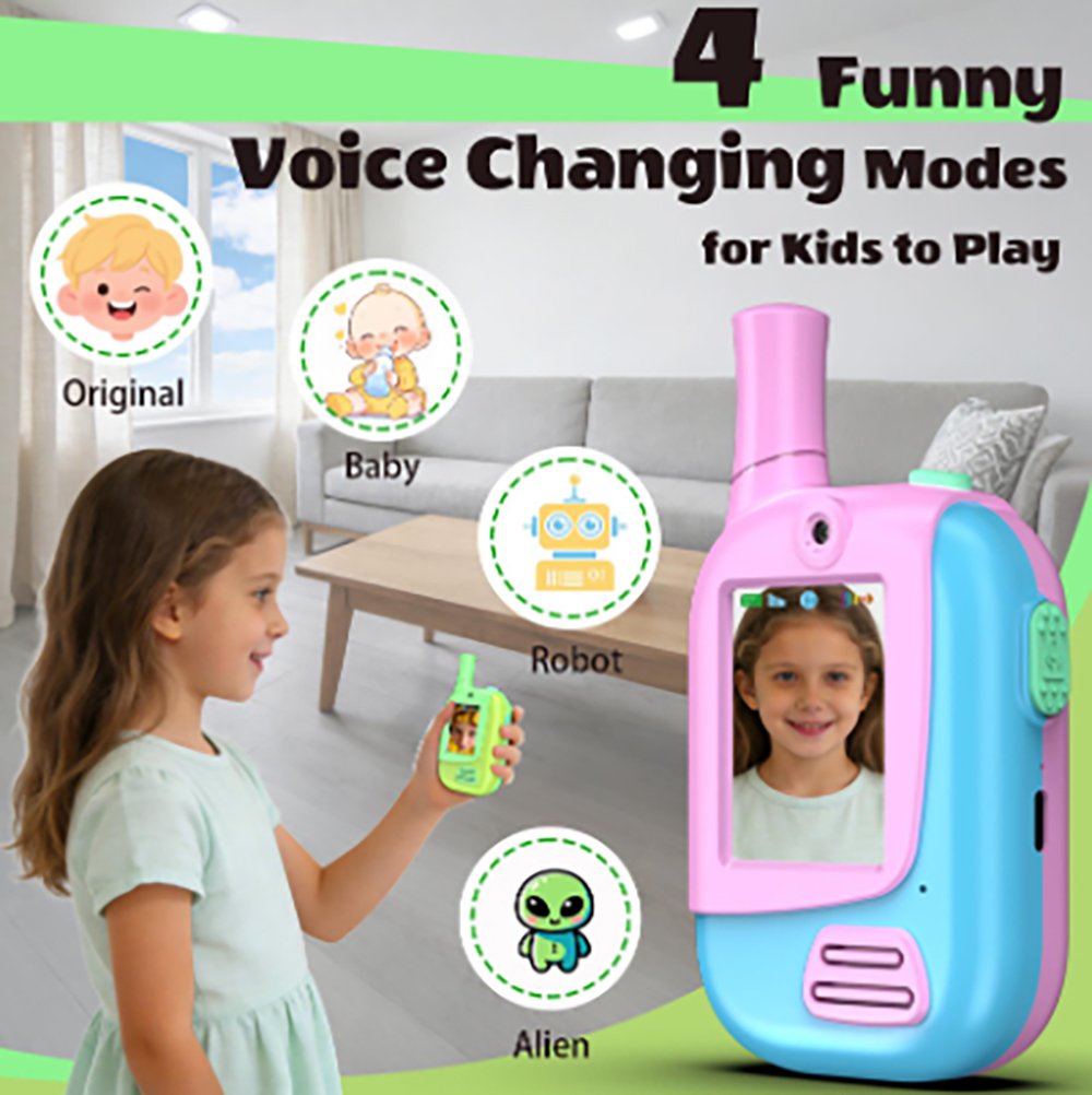 Lot de 2 talkies-walkies vidéo - Kids Outdoor Voices avis et prix